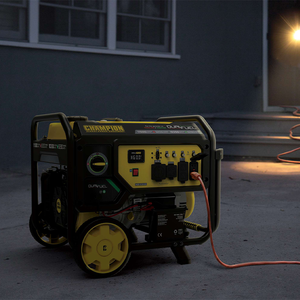 Champion 8000 <span class=keywords><strong>Watt</strong></span> nhiên liệu kép Máy phát điện di động 220 đầu ra 120V đến 240V 50Hz 60Hz - Product Image 3