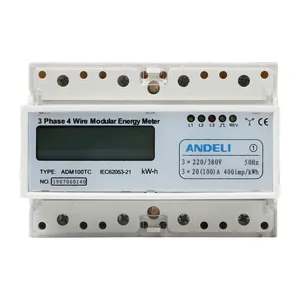 ADM100TC 10-60A 3 phase digital energy meter