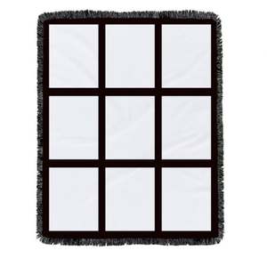 Manta de festival de poliéster 100% americano, no tejida, de 9 paneles, para sublimación con foto personalizada, termoadhesiva, al por mayor, desde almacén de EE. UU. - Product Image 5