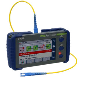 เครื่องทดสอบไฟเบอร์ออปติก US NOYES FlexScan FS200 ที่รวดเร็วและแม่นยำ พร้อมฟังก์ชันอัจฉริยะ SmartAuto และ LinkMap แบบมัลติฟังก์ชั่นขนาดเล็ก - Product Image 1