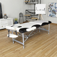 Table de massage professionnelle portable, camillas de masajes, lit de spa pliable, lit de tatouage, hauteur réglable, pieds en aluminium, lit de massage de spa