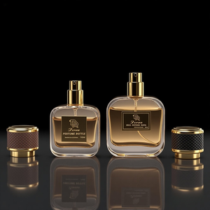Vide clair En Gros Plat 30ml 50ml 100ml Parfum Étiquette Autocollant De Luxe Parfum Victoria <span class=keywords><strong>Secret</strong></span> Bouteille En Verre Personnalisé avec Boîte - Product Image 6
