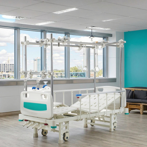 Cama de Tracción Ortopédica de Acero al Carbono para Hospital 2026 con Estante de Tracción de Acero Inoxidable y Cabecera y Pie de Cama de ABS - Product Image 6