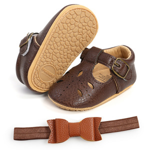 Sandalias huecas antideslizantes para bebés, sandalias para niños pequeños, mayoristas, sandalias para niños pequeños de 0 a 1 año - Product Image 1