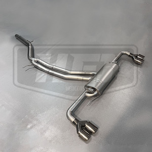 Échappement sport pour <span class=keywords><strong>AUDI</strong></span> Q7 Q8 3.0T pour Porsche Cayenne <span class=keywords><strong>E3</strong></span> 9Y0, échappement double tube en acier inoxydable, échappement performant Catback - Product Image 5