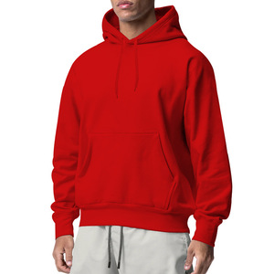 Sudadera con Capucha Deportiva <span class=keywords><strong>de</strong></span> Invierno para Hombre, Tejida, <span class=keywords><strong>de</strong></span> Algodón Grueso, con Estampado Puff, Corte Holgado, con Logotipo Personalizado <span class=keywords><strong>de</strong></span> Alta Calidad - Product Image 3