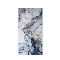 Panneau mural en PVC avec revêtement UV, texture bois 3D, imperméable, écologique, durable, design moderne, installation facile, extérieur, hôtel