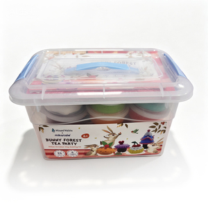 Nouvelle pâte à modeler à séchage à l'air de haute qualité, sans BPA, format compact, avec cours d'artisanat pour les vacances à la maternelle - Product Image 2