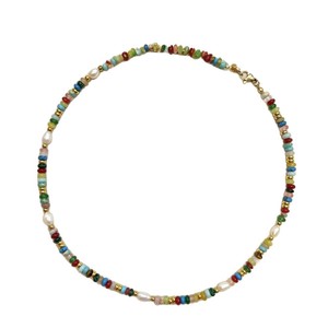 Collares de Perlas de Imitación, Gargantillas de Moda Diaria para Mujer, Collar de Cuerda Colorido 2024 - Product Image 2