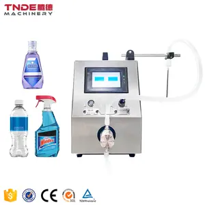Contrôle d'écran tactile de petite machine de remplissage de savon liquide de TNDE avec l'équipement de remplissage de certifications de la CE