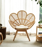 Ensemble de meubles de salon OEM Foshan, table basse, mobilier d'extérieur, chaise de jardin en rotin tressé, chaise décontractée en rotin tissé