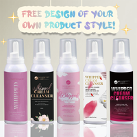 Kits d'extension de cils avec crème nettoyante fouettée Produit premium pour le soin des cils