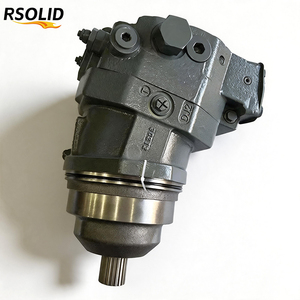 Motor de traslación de pistones axiales Rexroth Rsoliddiesel A6VE160HZ3/63W-VZL222B para piezas de excavadoras hidráulicas 455, 500, 460 - Product Image 1