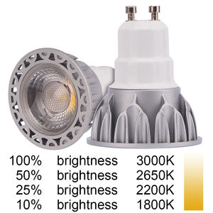 Downlight moderne 7W à intensité variable, 1800K à 3000K, CRI90, 700LM, culot <span class=keywords><strong>GU10</strong></span>, pour bureau et hôtel - Product Image 2