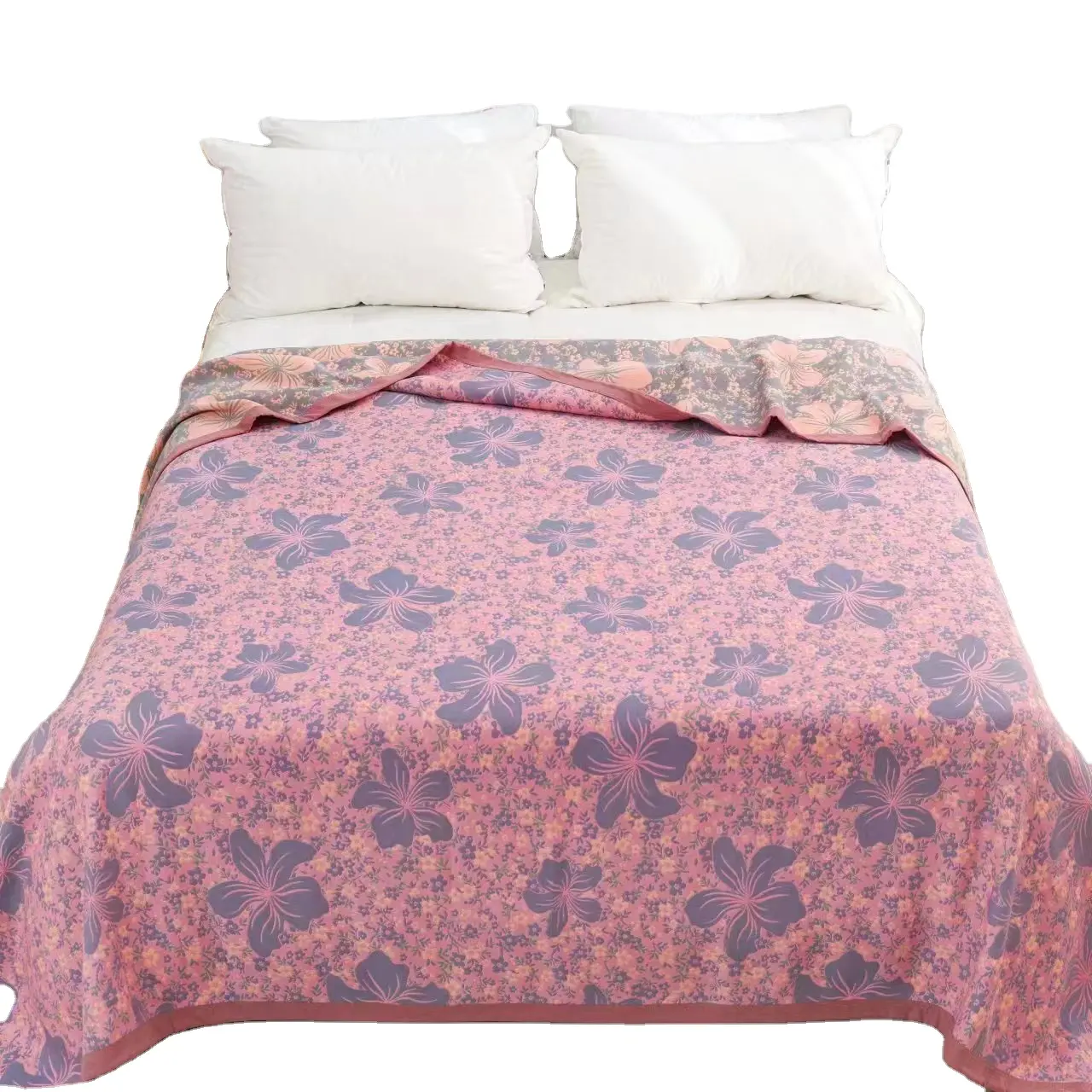 Новое высококачественное роскошное постельное белье, одеяло из соевого волокна, в серии светлых цветов для всех сезонов, 230*250 см, 2,5 кг