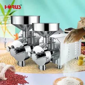 Durable HORUS HR-3600 High Safety Level Stainless Steel Body Dry Food Processing Machinery And Flour Mill Machine