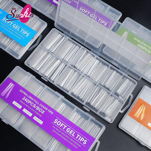 Ventes chaudes, couverture complète, 240 pièces dans une boîte, plusieurs tailles, <span class=keywords><strong>faux</strong></span> <span class=keywords><strong>ongles</strong></span> <span class=keywords><strong>pour</strong></span> salon de manucure - Product Image 4