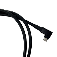 Cable USB4 Utech de 1 pie, 240W PD, Carga Rápida, Cable de Datos de 40Gbps, Certificado CE, Cable Tipo C, Cable de Video 8K 60Hz para Laptop, Monitor, PC