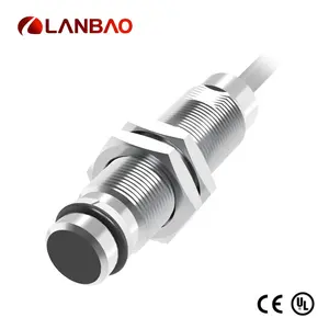 LANBAO High Pressure Resistant Series Cylindrical Npn No Inductive Sensor Proximity Switch