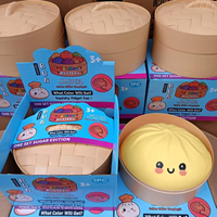 Vente en gros : Jouets Squishy Géants en forme de Boulettes de 25 cm, Jouets Anti-stress en forme de Pains de Grande Taille, Jouets à Presser, Boîte Mystère de Jouets Squishy en forme de Boulettes