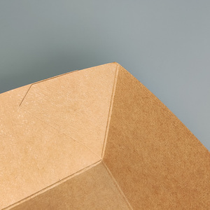 Dùng Một Lần Nhanh Chóng Thực Phẩm Giấy Thuyền Hộp Khay Giấy Tấm Cho Thực Phẩm Takeaway Kraft Giấy Container Khay - Product Image 3
