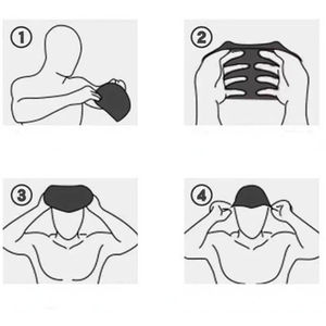 Bonnets <span class=keywords><strong>de</strong></span> <span class=keywords><strong>bain</strong></span> en Silicone imperméable à haute élasticité pour hommes femmes enfants grande taille efficace Protection des cheveux des oreilles plongée natation - Product Image 2