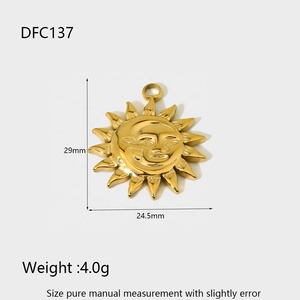 2025 Cổ Điển Vàng Khởi Động Mặt Dây Chuyền Tự Làm Helios Mặt Dây Chuyền Thép Không Gỉ Vuông Cua Ngựa Mặt Dây Chuyền Cho Phụ Nữ Đồ Trang Sức Quà Tặng - Product Image 4