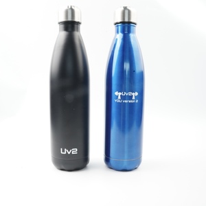 Custom 750ml Double Wall Aluminum Classic Vacuum <b>Flask</b> with 6-12 Hours Thermal Insulation for Outdoor Sports - Product Image 1