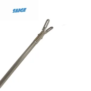 Laparoscopic Surgical Coagulation Reusable Bipolar Forceps Endoscopic Straight Bipolar Forceps