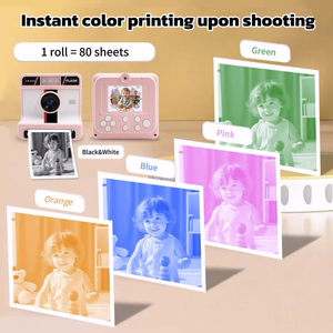 2025 nuevos productos regalo para niños cámara de impresión instantánea Digital en línea niños HD Impresión de fotos CMOS cámaras de imagen con impresión - Product Image 5