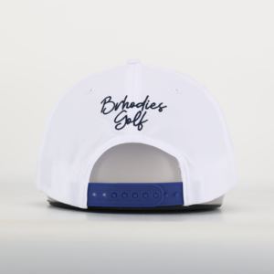 Gorra de golf de 5 paneles de poliéster 100% al por mayor gorra de béisbol estructurada de alta calidad Logotipo de cuerda en relieve gorras deportivas impermeables - Product Image 5