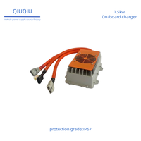 Chargeur de batterie au lithium étanche IP67 36V 48V 72V 96V Chargeur embarqué pour batterie Lifepo4