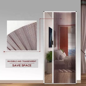 OEM/ODM Wholesale Modern Hotel Polyester Pleated Mosquito Mesh Net Folding Window <strong>Screen</strong> Plisse <strong>for</strong> <strong>Door</strong> - Product Image 4