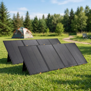 400W Foldable <b>Solar</b> Panel 36V Output, IP67 Waterproof <b>Solar</b> Charger Power Backup for <b>Solar</b> <b>Generator</b>, Portable <b>Solar</b> Panel for O - Product Image 1