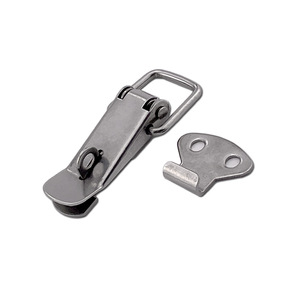 Stainless Steel Hook And Latch C-1106S Industrial Furniture Lock Keyless Durable Metal Box Buckle - Product Image 2