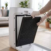 Filter HEPA Karbon Aktif Pengganti AC2889 Efisiensi H13 FY3432 FY2420 Elemen Pembersih Udara Grosir untuk Hotel