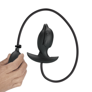 Anale anale Plug massaggiatore giocattolo del sesso per gli uomini e le donne gonfiabili 10 funzioni di vibrazione impermeabile USB ricaricabile - Product Image 2