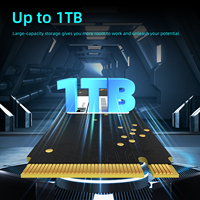 PCIe4.0 Internal New Geestor Solid State Hard Disk SSD 1TB M.2 NVMe 2280 3D NAND 6600MB/s Kecepatan Baca untuk Desktop