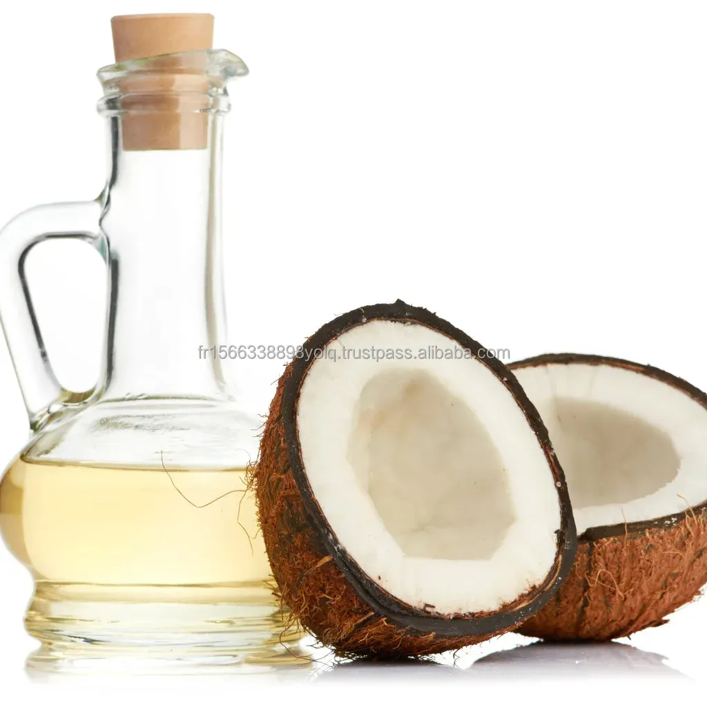 Olio di cocco vergine biologico di alta qualità e olio essenziale puro