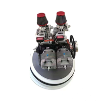 Motor de Gasolina de Dos Tiempos con Inyección Electrónica de Combustible de 550 cc, Unidad de Potencia Confiable para Vehículos Aéreos de Ala Fija para Topografía y Cartografía