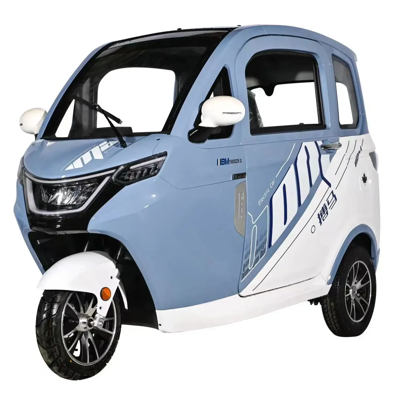 Mini Van Mobility Tuk Tuk triciclo elettrico chiuso auto chiuso triciclo elettrico con 3 ruote