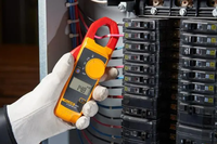Multimètre à pince numérique AC MT-Fluke 302+ CAT III 600V 400A avec écran LCD rétroéclairé pour la maintenance électrique – Original
