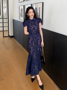 Verified Supplier Blue Fish Dresses Elegant Evening Party Dress |  Alibaba.com