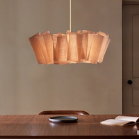 Lustre suspendu LED blanc chaud de style Wabi-sabi en forme de fleur post-moderne pour la décoration intérieure de restaurants, d'hôtels et de maisons