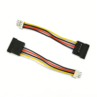 Adaptador de Corriente, Cable de Extensión de Interfaz Plana de 4 Pines para Puerto Serial, Cable de Terminal SATA a SCN