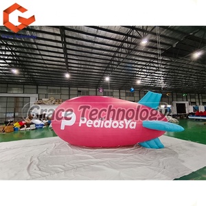 Bán Khinh Khí Cầu Quảng Cáo Ngoài Trời Khinh Khí Cầu Bơm Hơi Helium <span class=keywords><strong>Zeppelin</strong></span> Đèn <span class=keywords><strong>LED</strong></span> - Product Image 6