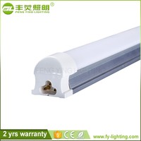 Lampu tabung LED T5 desain terbaru bahan baku/kilau/Luz tabung neon LED dengan 3 saklar CCT