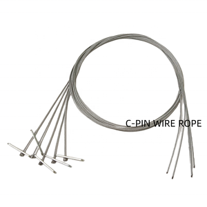 ロープケーブル天井吊り下げワイヤーステンレス鋼ワイヤーロープスリング亜鉛ボールストップエンド鋼線 - Product Image 2