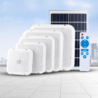 Lámpara de Techo LED Solar para Exteriores, Cuadrada, de 40, 60, 100, 200, 300W, con Control Inteligente, Color Blanco, Zhongshan 2026
