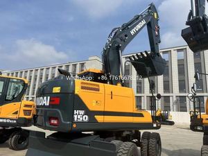 รถขุดไฮดรอลิก Hyundai HX150 น้ำหนัก 13740 กก. นำเข้าจากเกาหลี สีเดิมจากโรงงาน เครื่องยนต์ Cummins ประสิทธิภาพสูง รับประกัน 1 ปี - Product Image 2